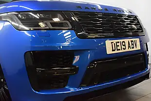 Used 2019 Land Rover Range Rover Vogue Blue - Interior and Exterior details 11
