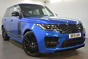 Used 2019 Land Rover Range Rover Vogue Blue - Interior and Exterior details 7