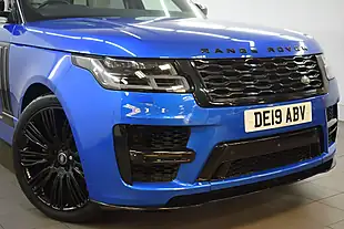 Used 2019 Land Rover Range Rover Vogue Blue - Interior and Exterior details 8