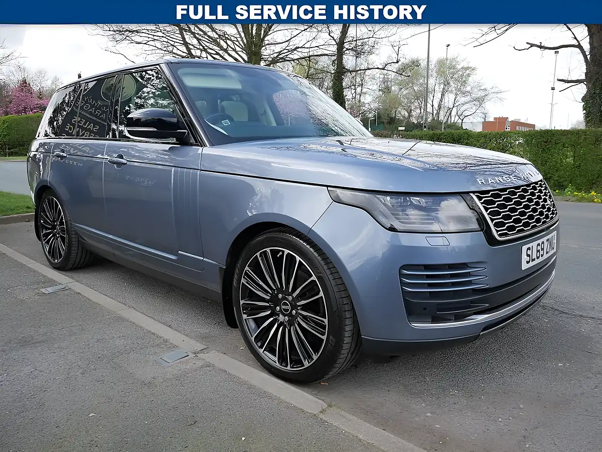 Used 2019 Land Rover Range Rover Vogue Byron Blue - Front View