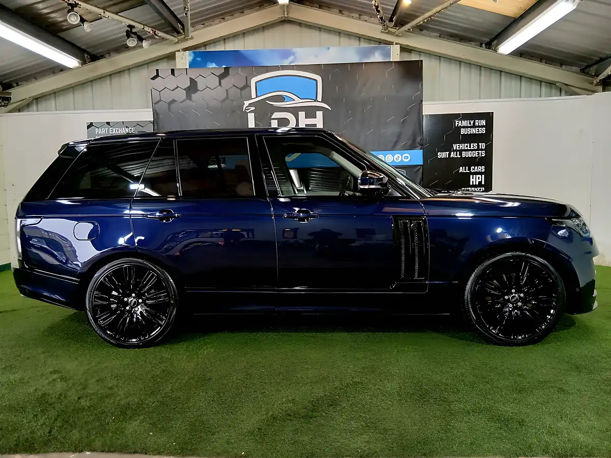 Used 2019 Land Rover Range Rover Vogue Se Blue - Interior and Exterior details 2