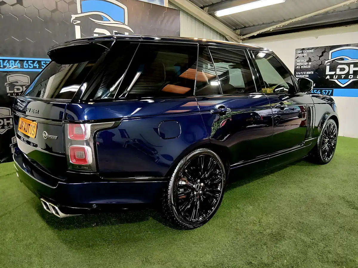 Used 2019 Land Rover Range Rover Vogue Se Blue - Interior and Exterior details 3