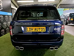 Used 2019 Land Rover Range Rover Vogue Se Blue - Interior and Exterior details 4