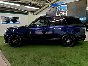 Used 2019 Land Rover Range Rover Vogue Se Blue - Interior and Exterior details 6