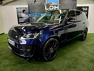 Used 2019 Land Rover Range Rover Vogue Se Blue - Interior and Exterior details 7