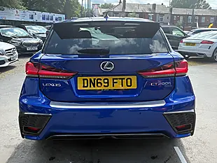 Used 2019 Lexus Ct F Sport Blue - Interior and Exterior details 10