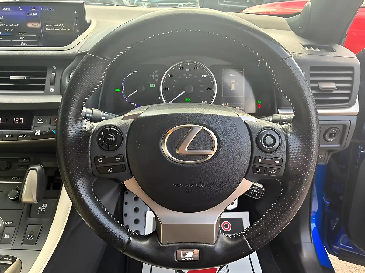 Used 2019 Lexus Ct F Sport Blue - Interior and Exterior details 14