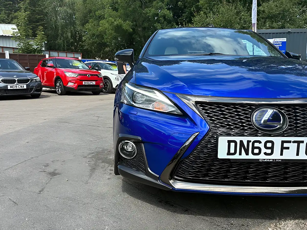 Used 2019 Lexus Ct F Sport Blue - Interior and Exterior details 4