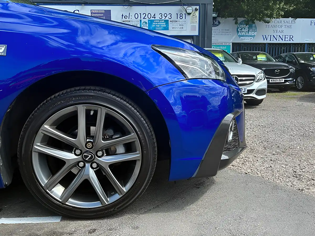 Used 2019 Lexus Ct F Sport Blue - Interior and Exterior details 6