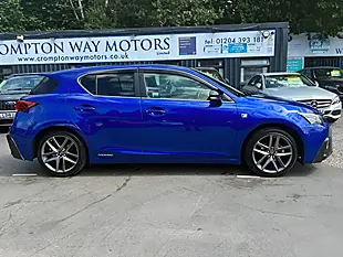 Used 2019 Lexus Ct F Sport Blue - Interior and Exterior details 7