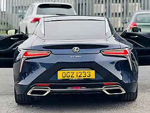 Used 2019 Lexus Lc 500 Blue - Interior and Exterior details 10