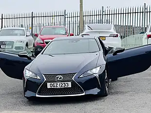 Used 2019 Lexus Lc 500 Blue - Interior and Exterior details 12