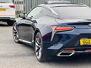 Used 2019 Lexus Lc 500 Blue - Interior and Exterior details 14