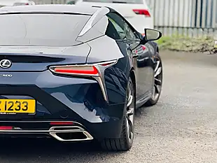 Used 2019 Lexus Lc 500 Blue - Interior and Exterior details 15