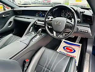 Used 2019 Lexus Lc 500 Blue - Interior and Exterior details 3