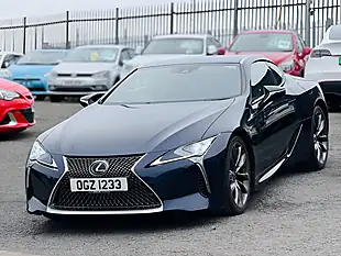 Used 2019 Lexus Lc 500 Blue - Interior and Exterior details 6