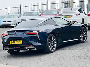 Used 2019 Lexus Lc 500 Blue - Interior and Exterior details 7