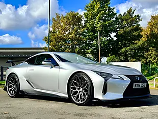 Used 2019 Lexus Lc Sport Plus Silver - Interior and Exterior details 5