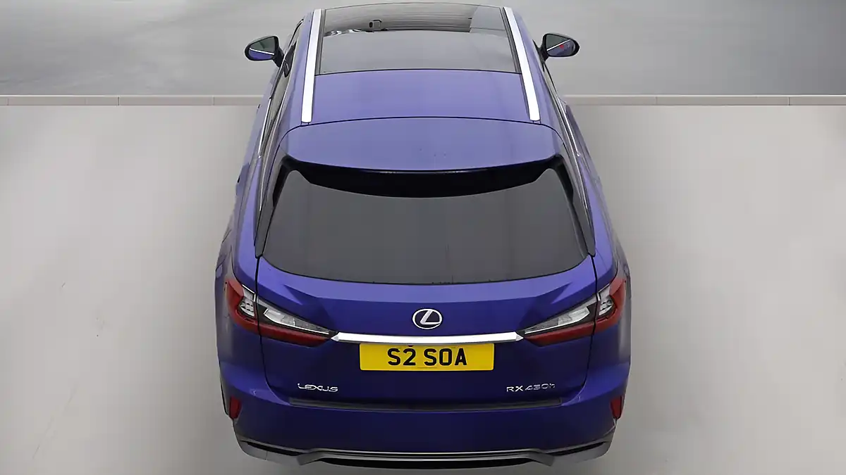 Used 2019 Lexus Rx F Sport Blue - Interior and Exterior details 13