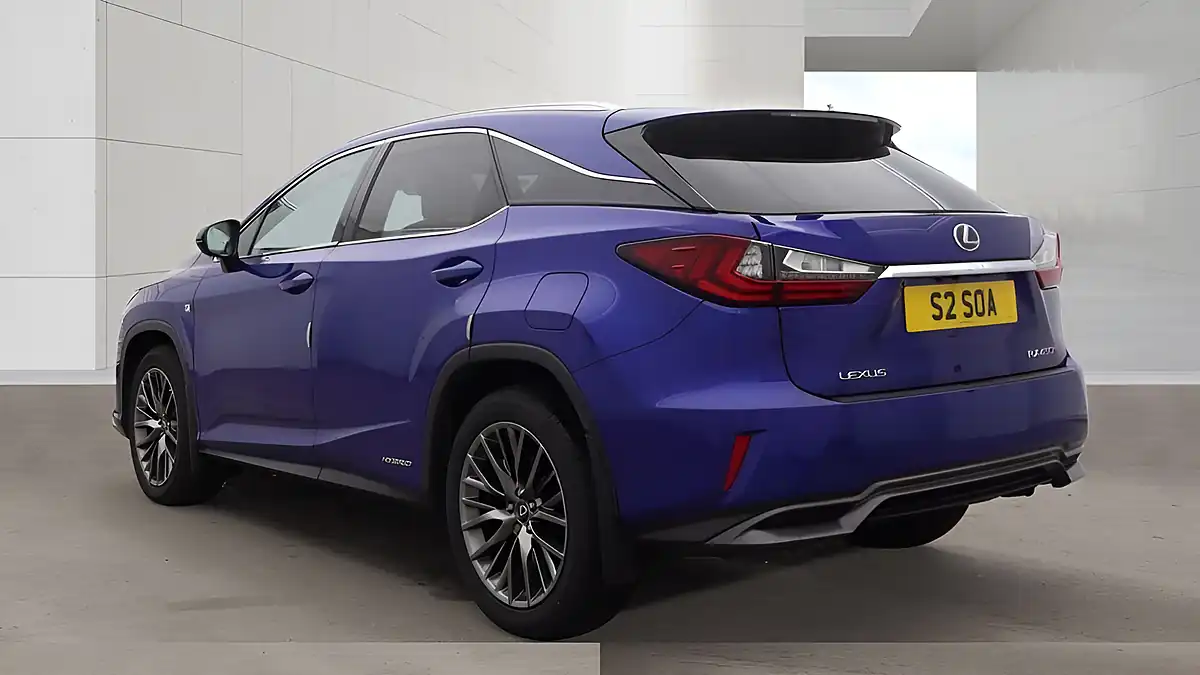 Used 2019 Lexus Rx F Sport Blue - Interior and Exterior details 7