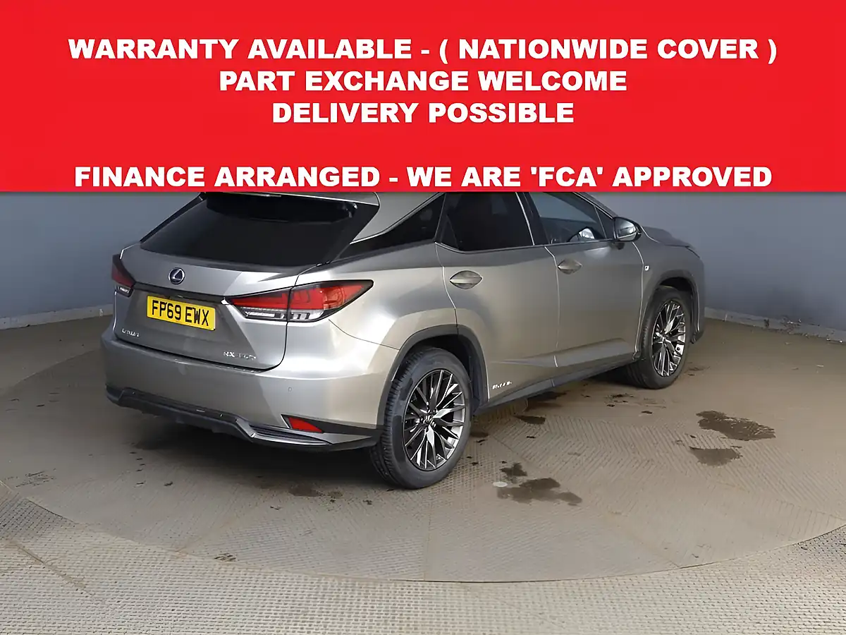Used 2019 Lexus Rx F Sport Silver - Interior and Exterior details 2