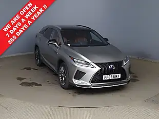 Used 2019 Lexus Rx F Sport Silver - Interior and Exterior details 3