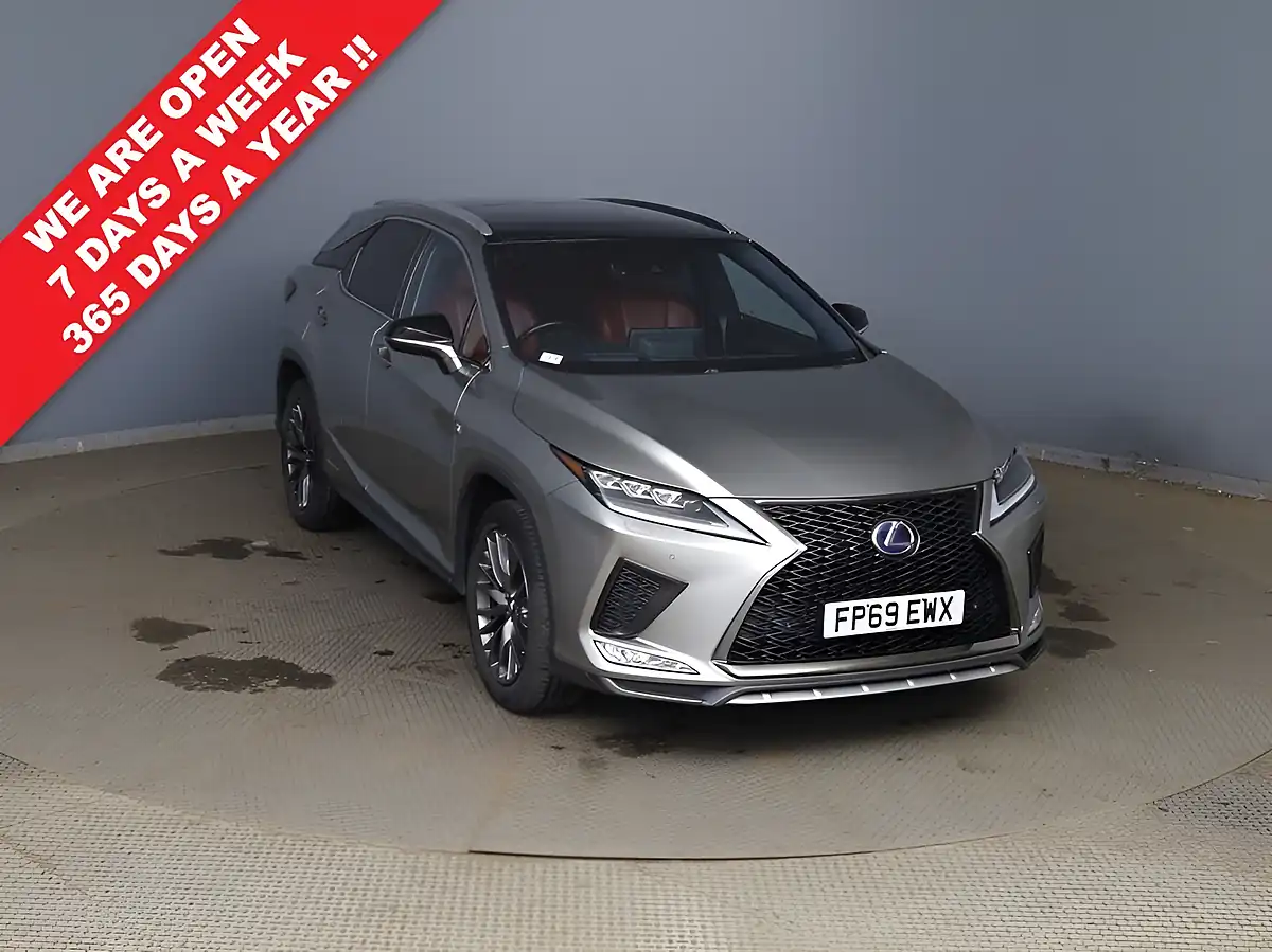 Used 2019 Lexus Rx F Sport Silver - Interior and Exterior details 3