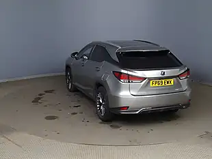 Used 2019 Lexus Rx F Sport Silver - Interior and Exterior details 8