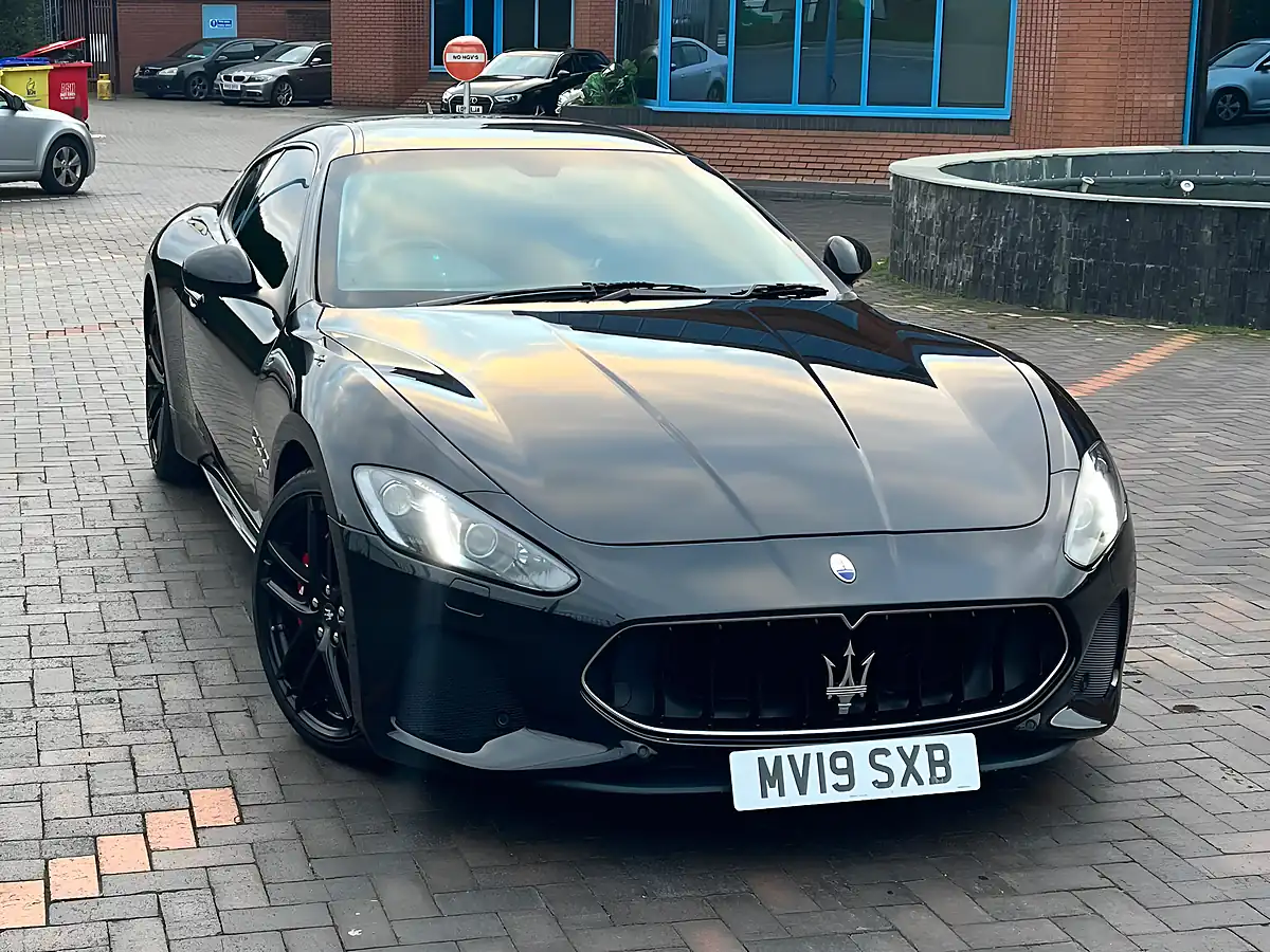 Used 2019 Maserati Granturismo Sport Nerissimo Black - Interior and Exterior details 12
