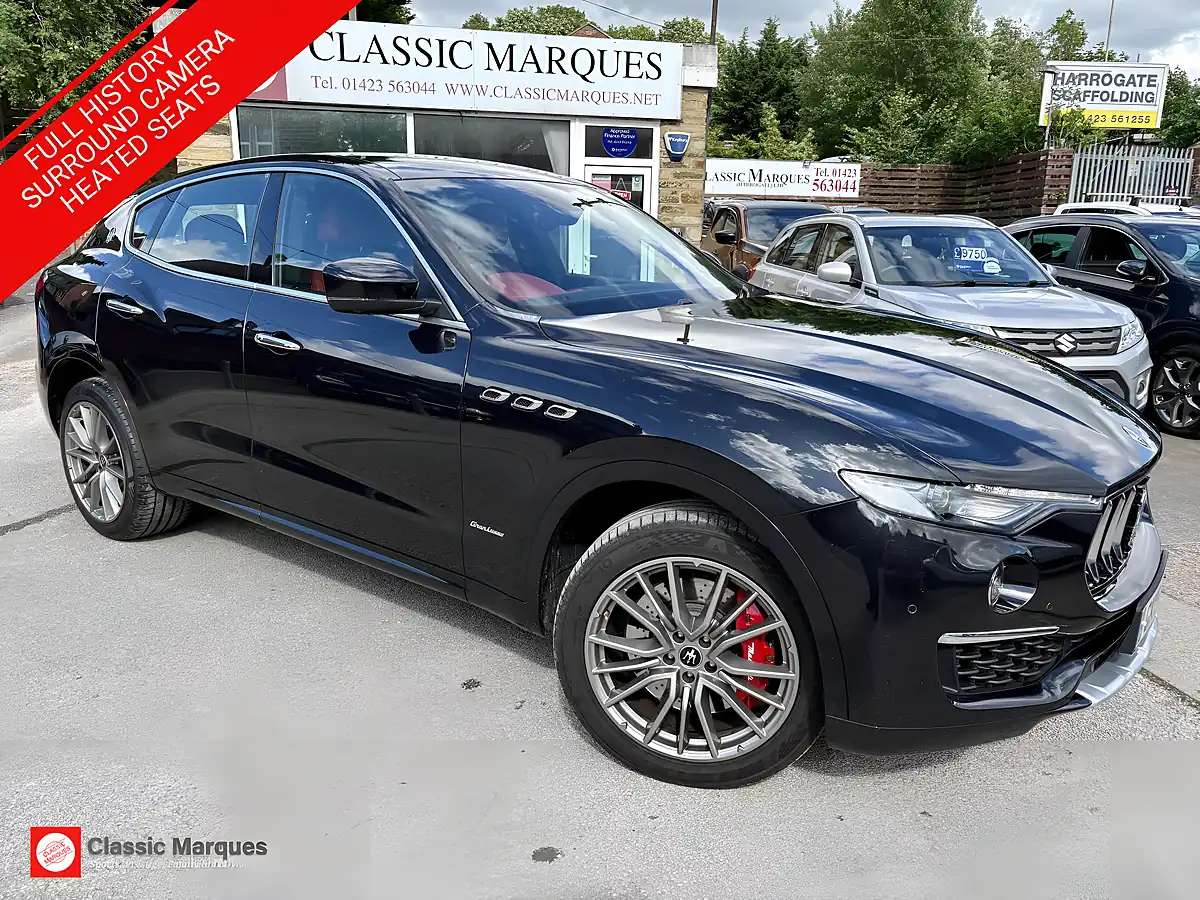 Used 2019 Maserati Levante Granlusso Black - Front View