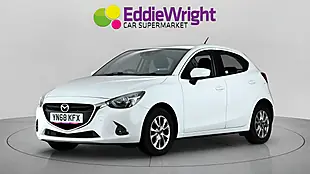 Used 2019 Mazda 2 Se-L Nav+ White - Interior and Exterior details 3