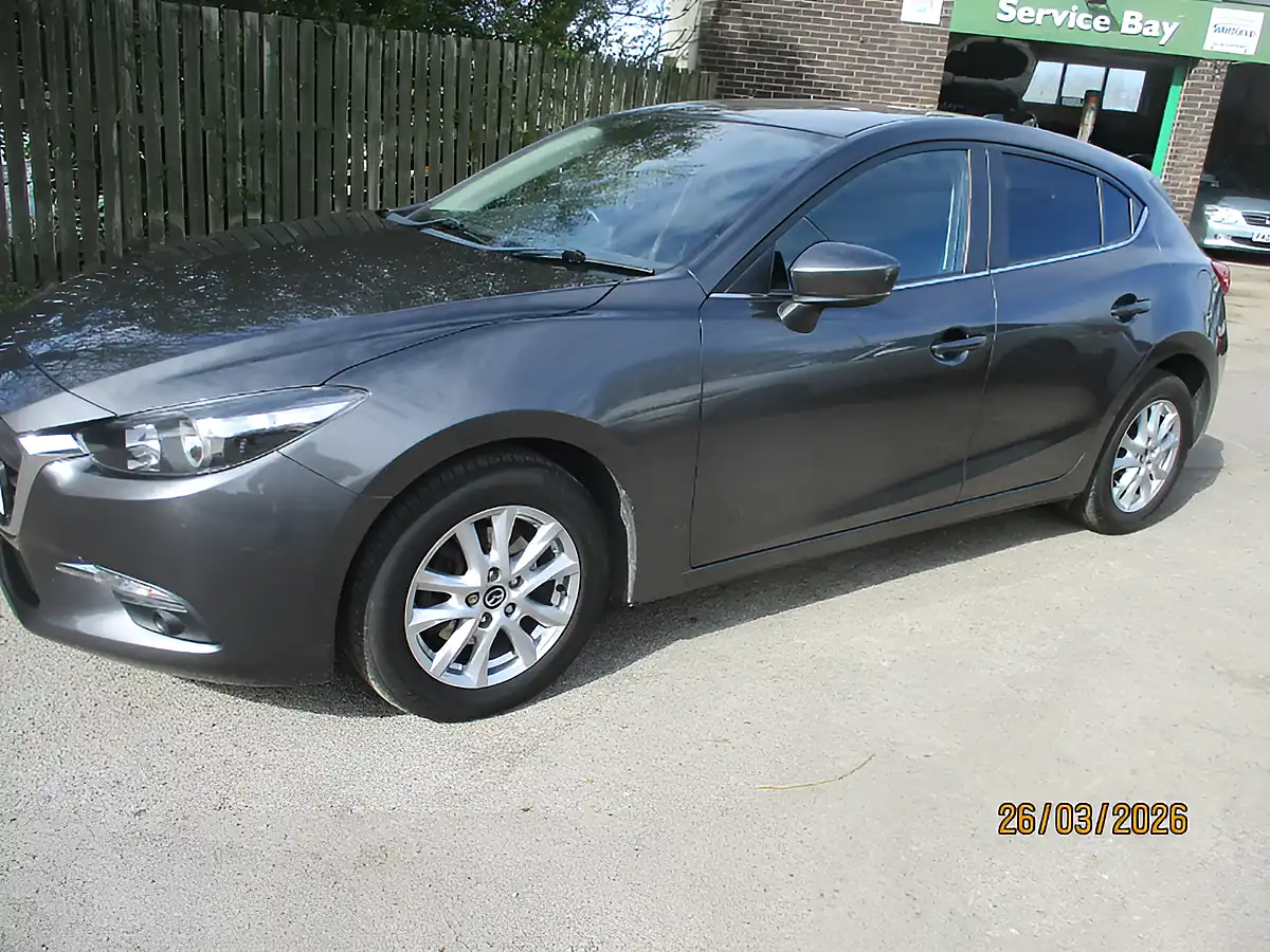 Used 2019 Mazda 3 Se-L Nav Grey - Front View