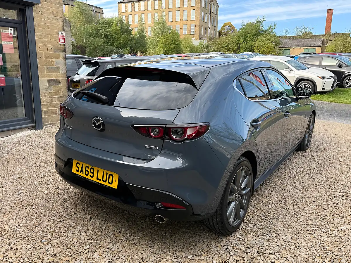 Used 2019 Mazda 3 Sport Lux Grey - Interior and Exterior details 14