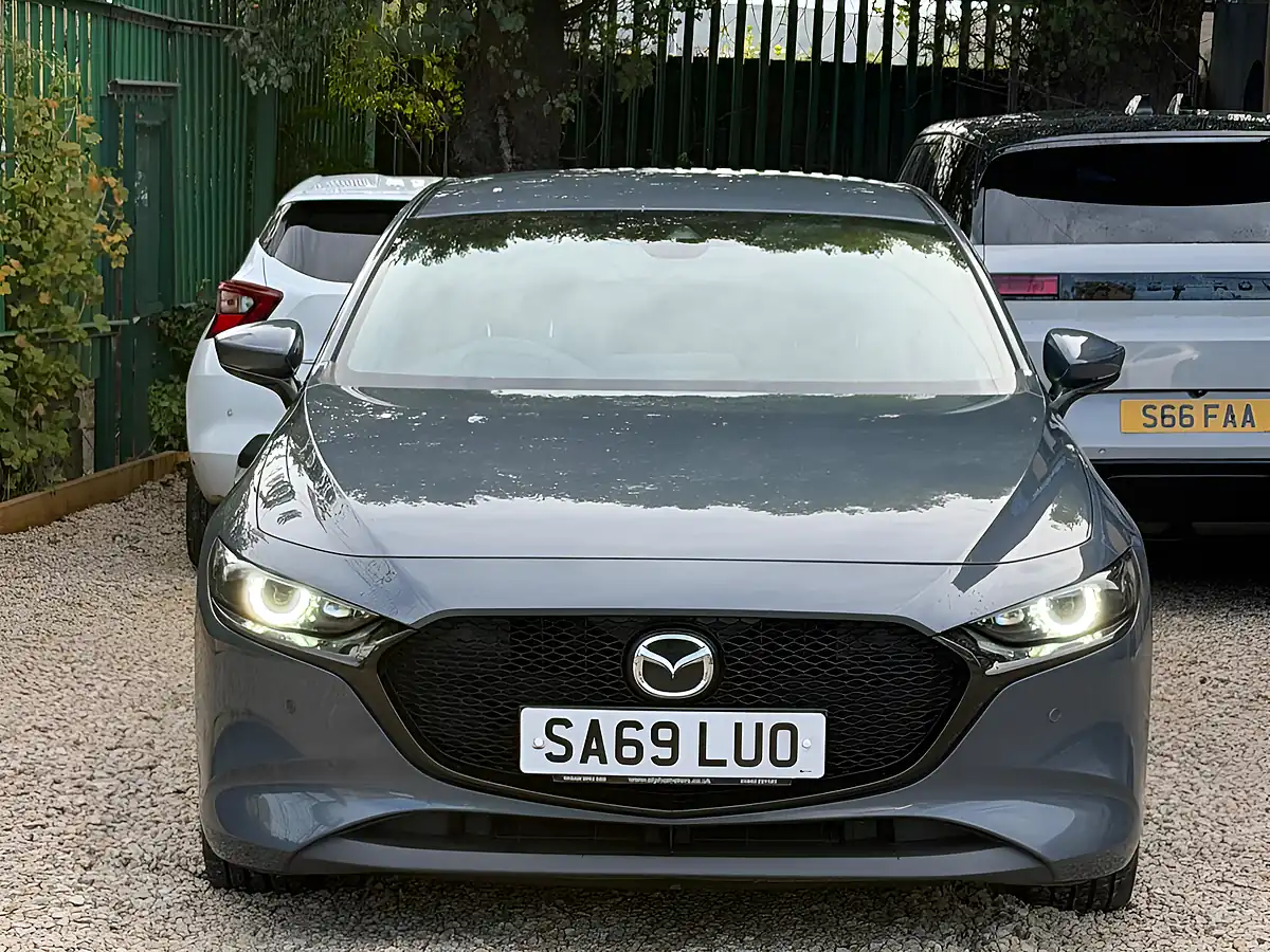Used 2019 Mazda 3 Sport Lux Grey - Interior and Exterior details 2