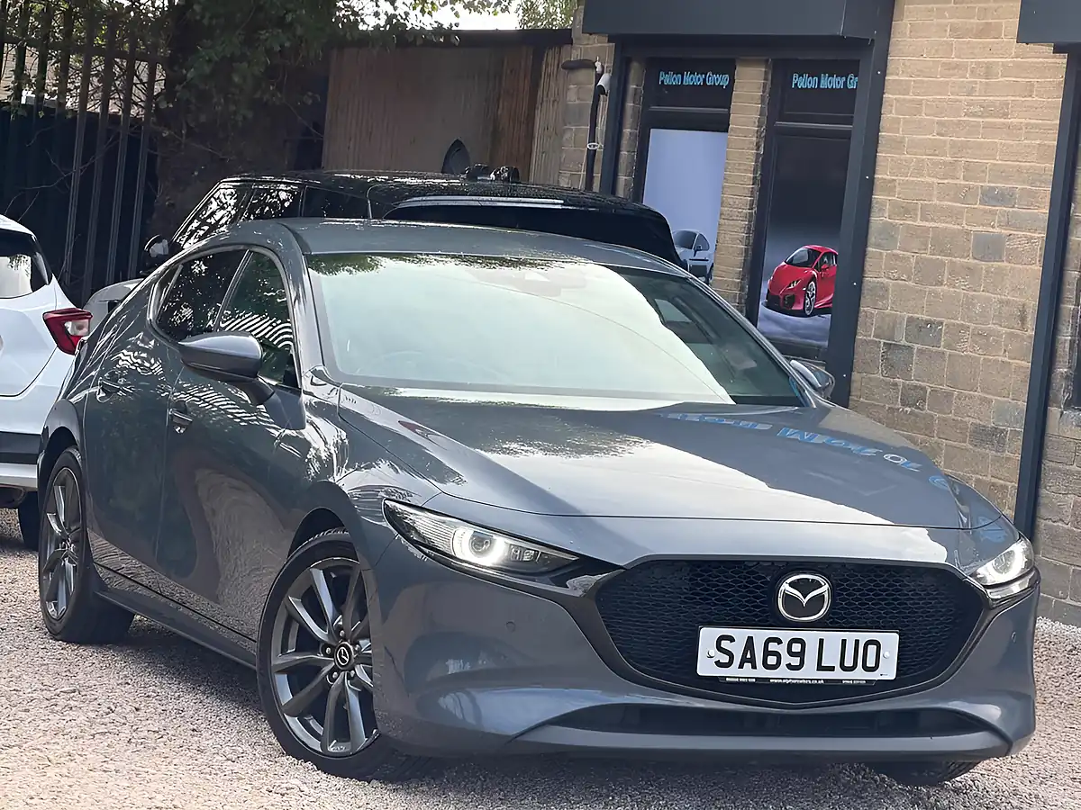 Used 2019 Mazda 3 Sport Lux Grey - Interior and Exterior details 3