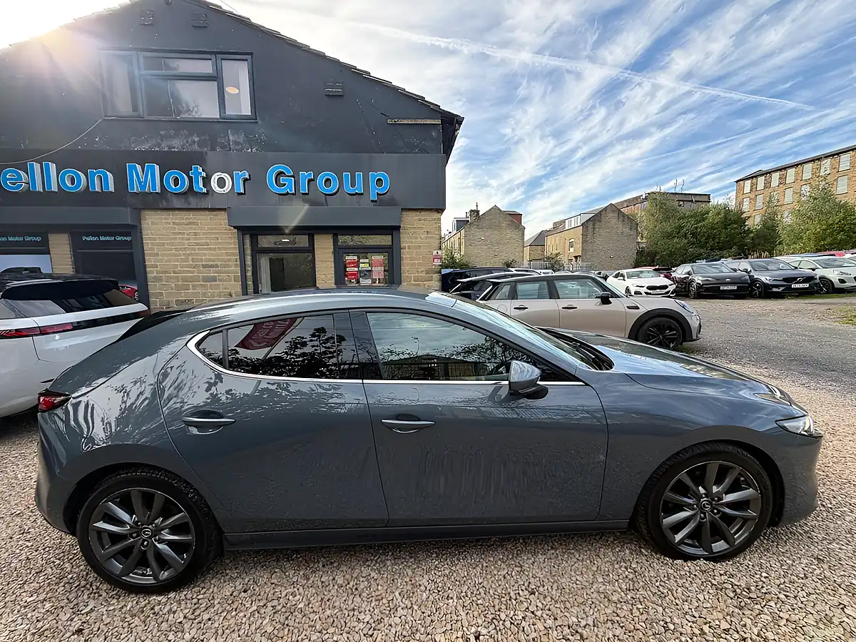 Used 2019 Mazda 3 Sport Lux Grey - Interior and Exterior details 4