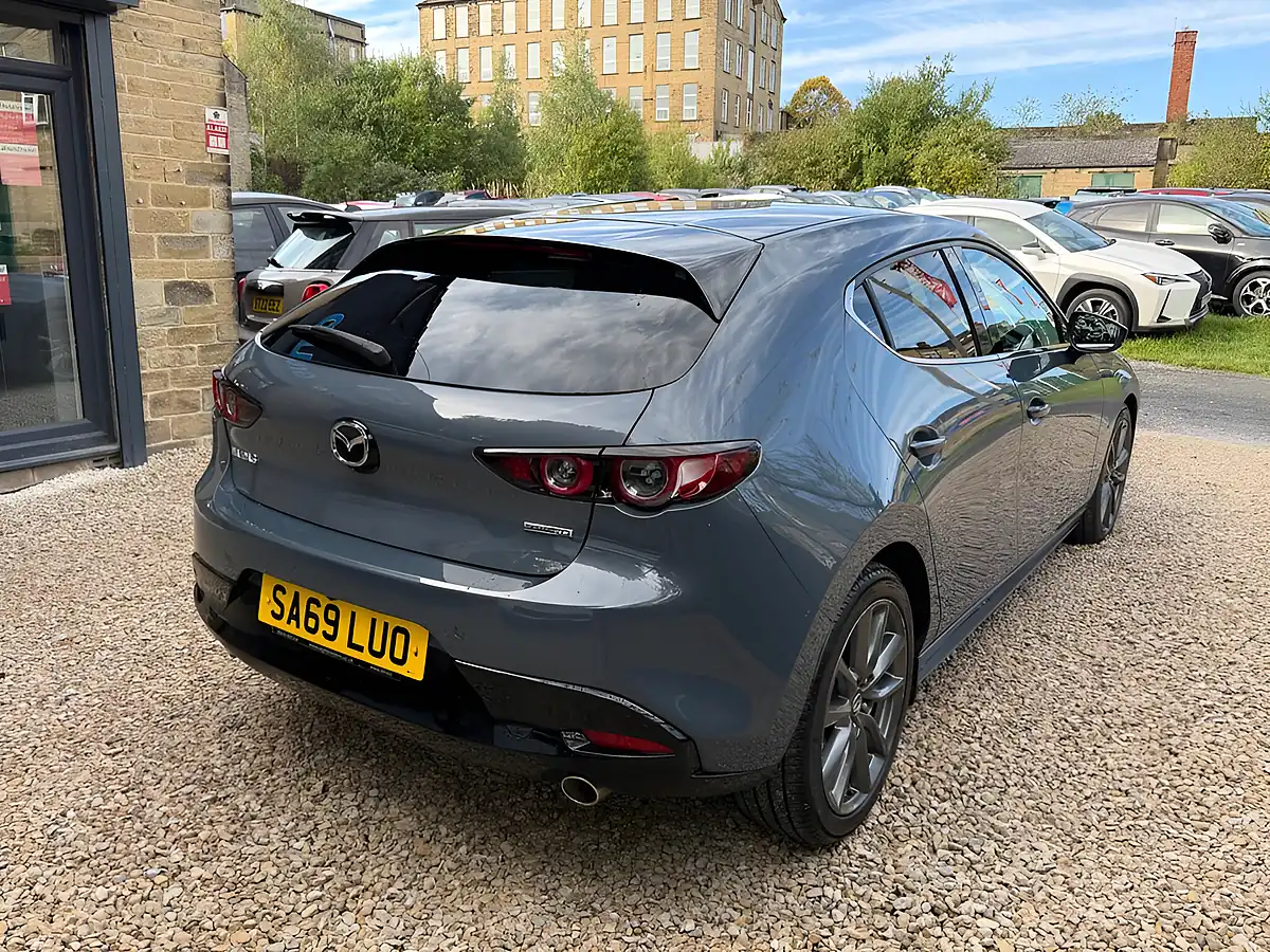 Used 2019 Mazda 3 Sport Lux Grey - Interior and Exterior details 5