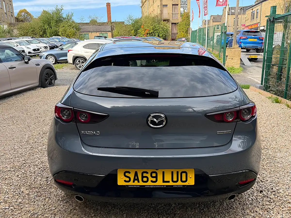 Used 2019 Mazda 3 Sport Lux Grey - Interior and Exterior details 6