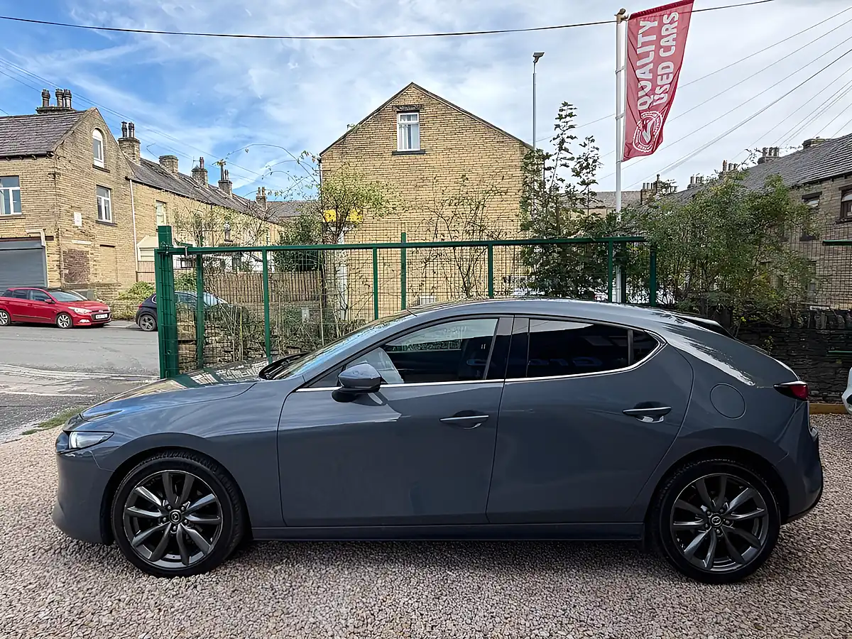 Used 2019 Mazda 3 Sport Lux Grey - Interior and Exterior details 8