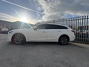 Used 2019 Mazda 6 Se-L Nav+ Tourer White - Interior and Exterior details 10