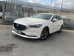 Used 2019 Mazda 6 Se-L Nav+ Tourer White - Interior and Exterior details 11