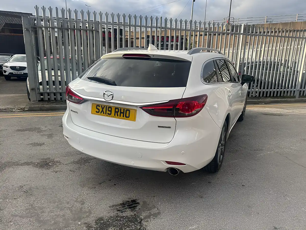 Used 2019 Mazda 6 Se-L Nav+ Tourer White - Interior and Exterior details 13