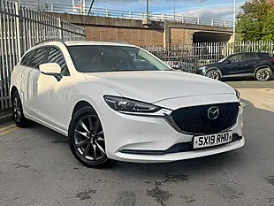 Used 2019 Mazda 6 Se-L Nav+ Tourer White - Interior and Exterior details 2