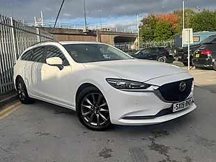 Used 2019 Mazda 6 Se-L Nav+ Tourer White - Interior and Exterior details 3