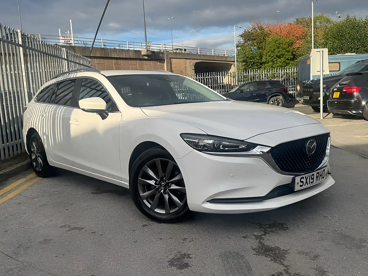 Used 2019 Mazda 6 Se-L Nav+ Tourer White - Interior and Exterior details 3