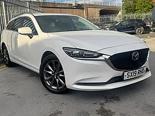 Used 2019 Mazda 6 Se-L Nav+ Tourer White - Interior and Exterior details 4