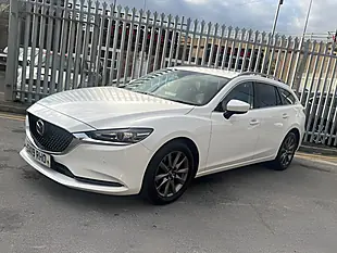 Used 2019 Mazda 6 Se-L Nav+ Tourer White - Interior and Exterior details 8