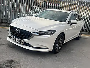 Used 2019 Mazda 6 Se-L Nav+ Tourer White - Interior and Exterior details 9
