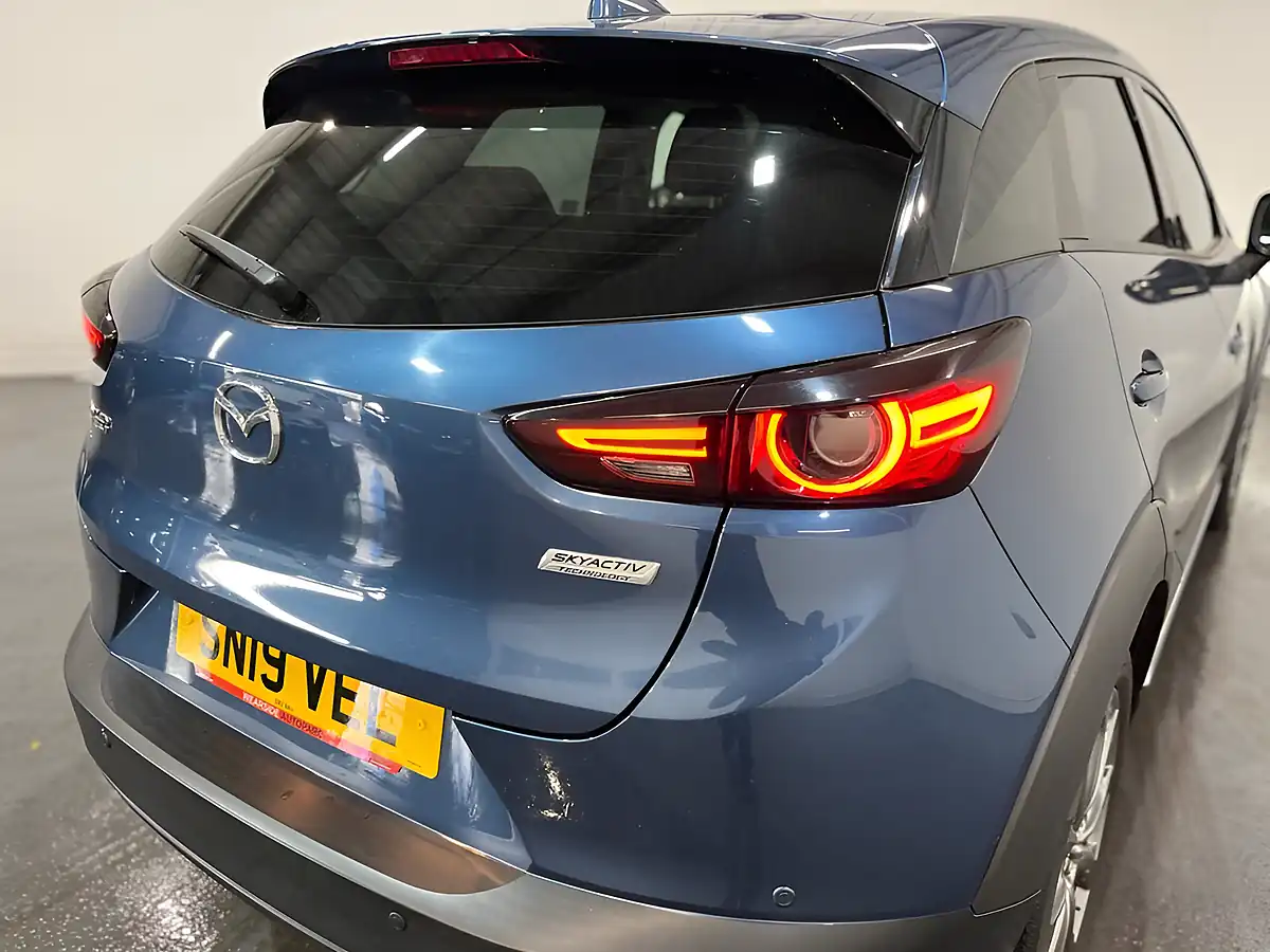 Used 2019 Mazda CX-3 Sport Nav+ Blue - Interior and Exterior details 10