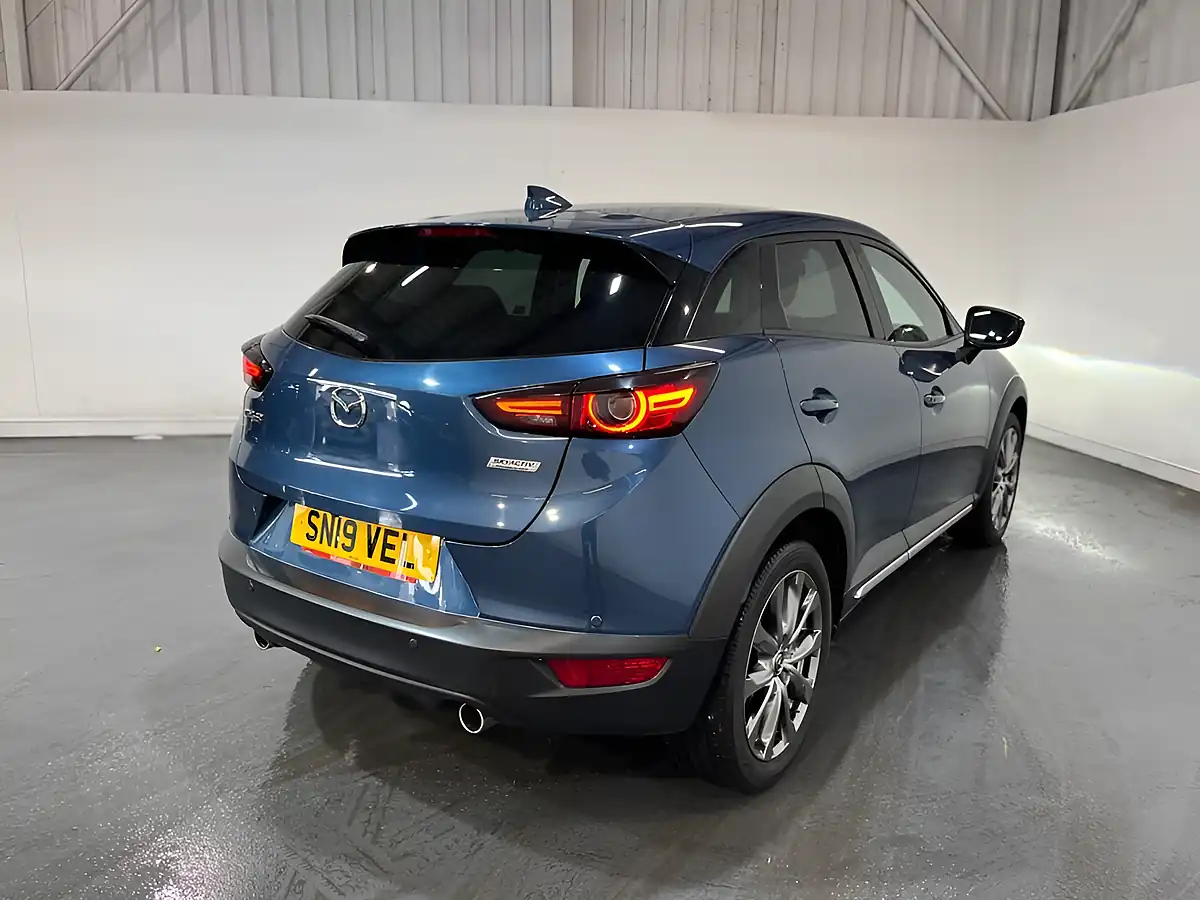 Used 2019 Mazda CX-3 Sport Nav+ Blue - Interior and Exterior details 11